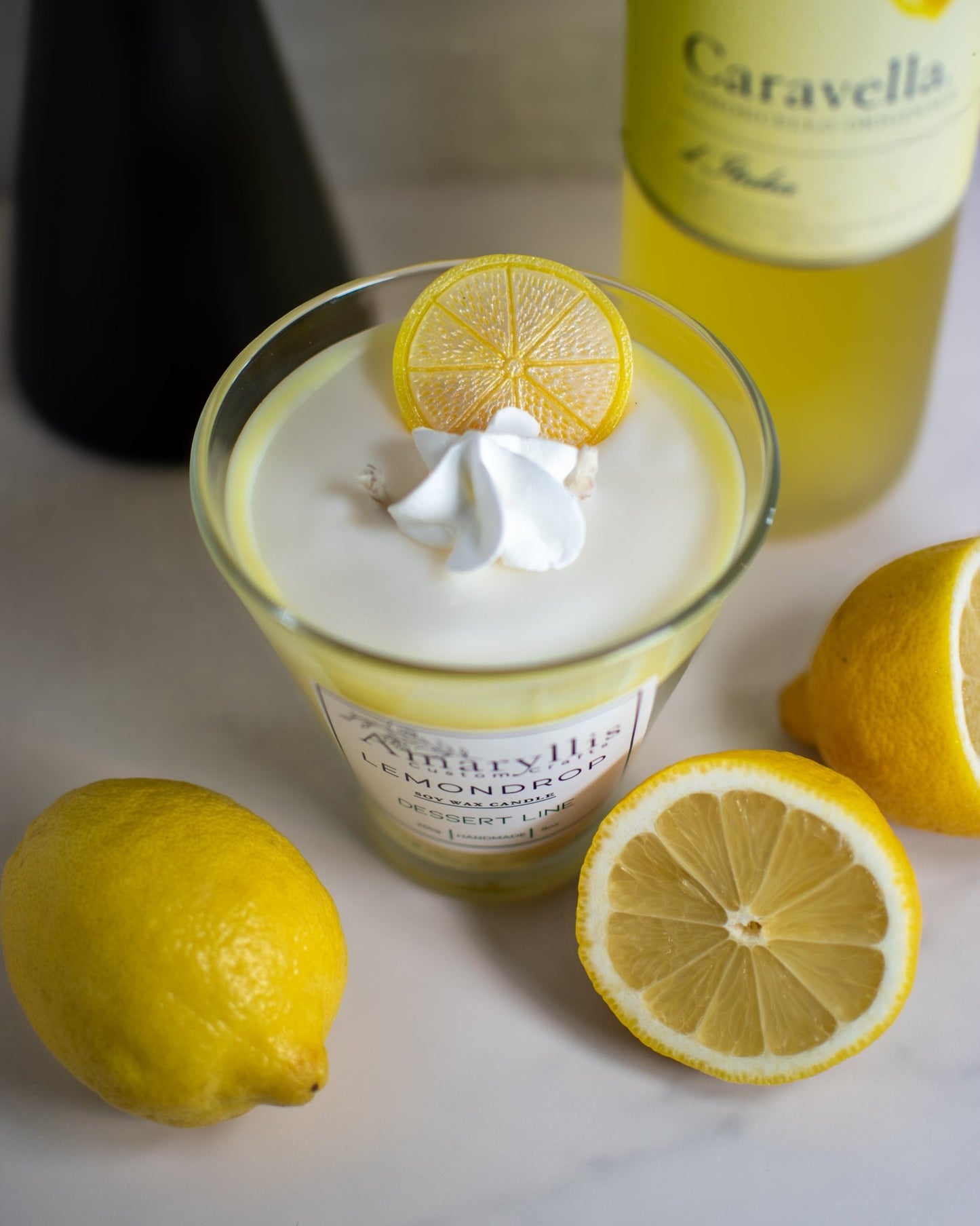 Lemon Droptini Candle | Scratch & Dent - Amaryllis Custom CraftsCandleAmaryllis Custom Crafts