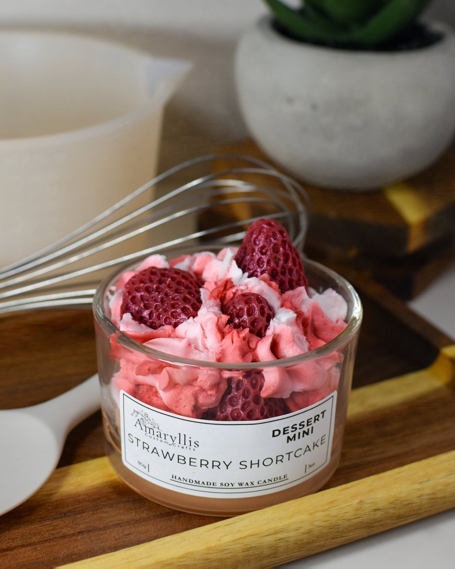 Specialty Dessert and Whipped Candles - Amaryllis Custom Crafts