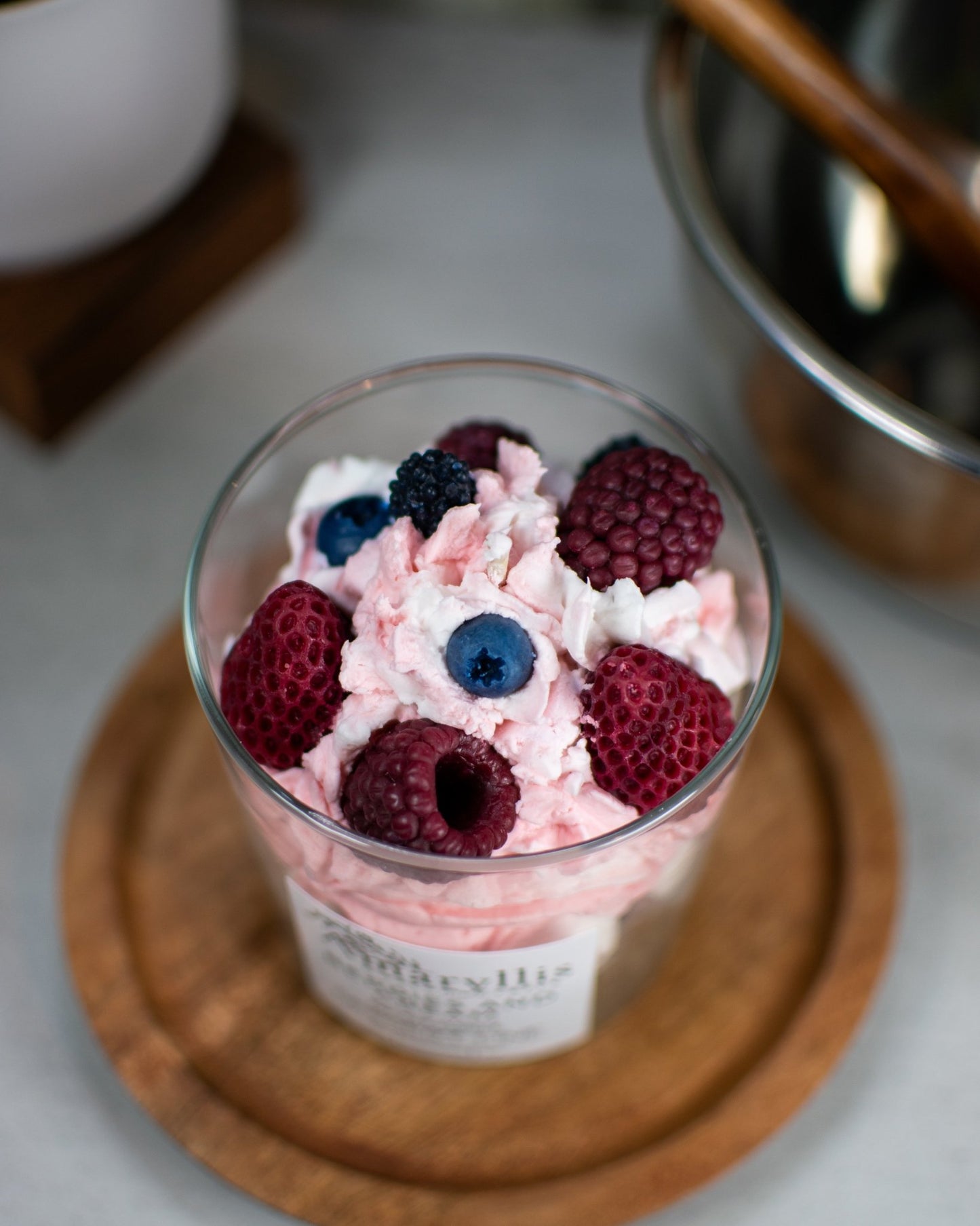 Berries and Cream | Dessert Line Candle - Amaryllis Custom CraftsCandleAmaryllis Custom Crafts