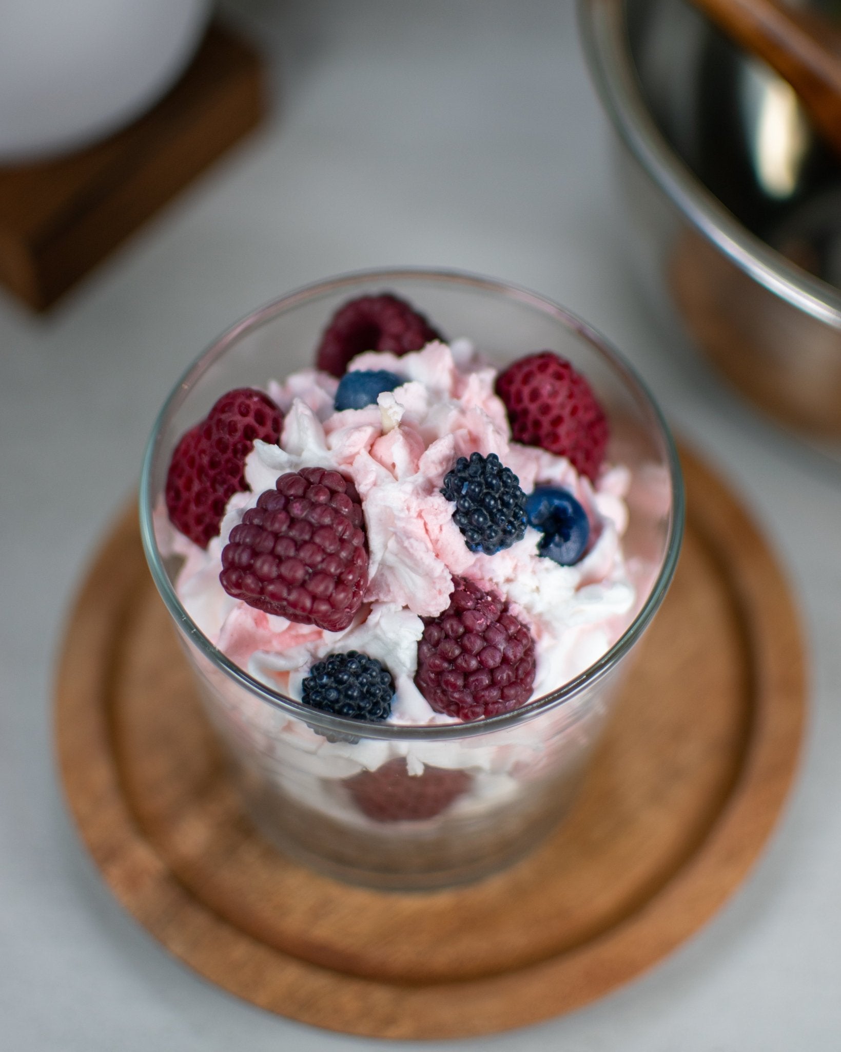 Berries and Cream | Dessert Line Candle - Amaryllis Custom CraftsCandleAmaryllis Custom Crafts