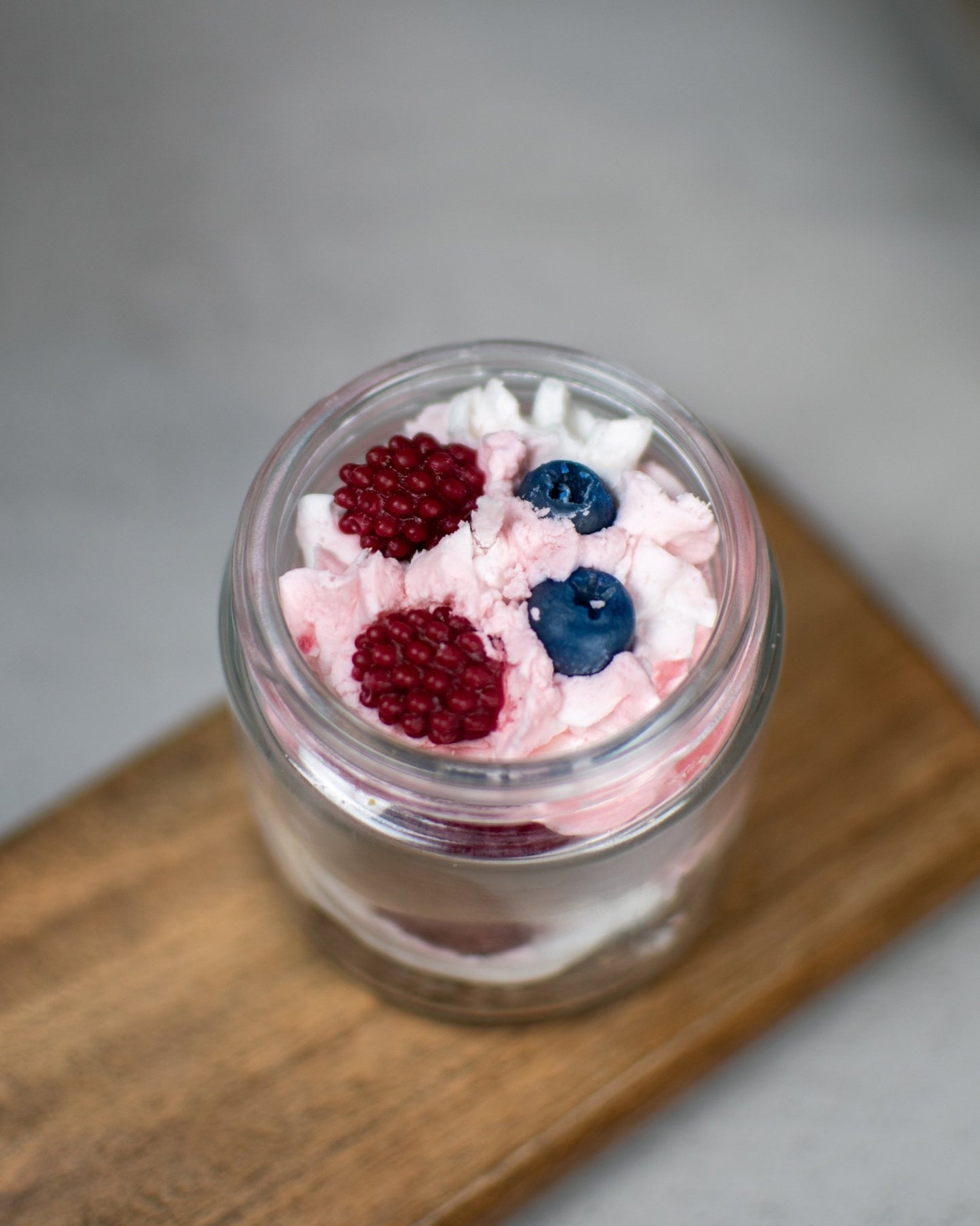 Berries and Cream Mini | Dessert Line Candle - Amaryllis Custom CraftsJar CandleAmaryllis Custom Crafts