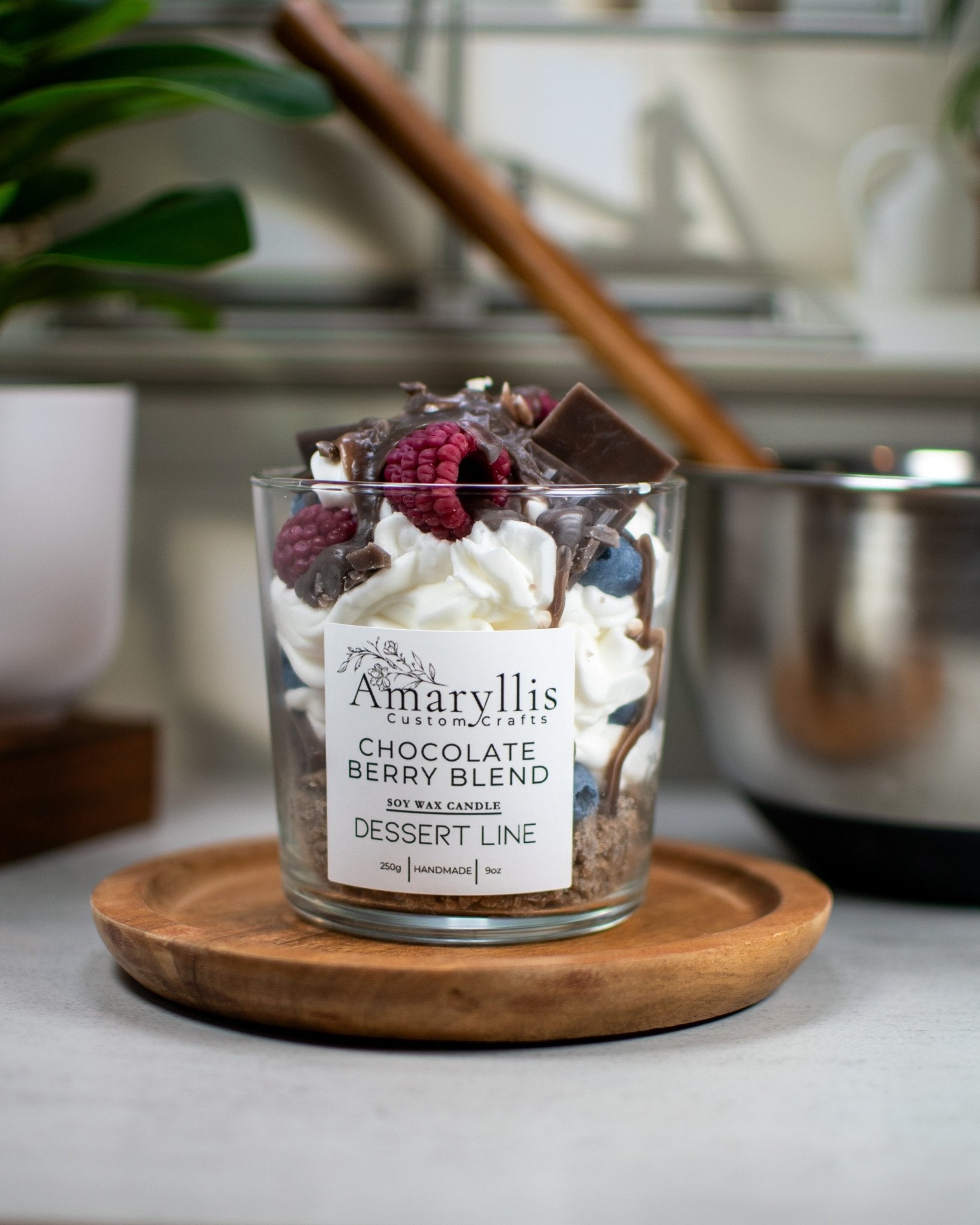Chocolate Berry Blend | Dessert Line Candle - Amaryllis Custom CraftsCandleAmaryllis Custom Crafts