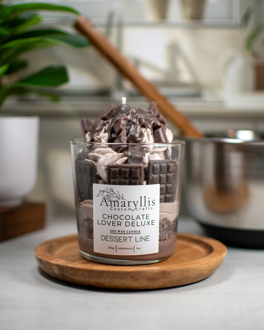 Chocolate Lover Deluxe | Dessert Line Candle - Amaryllis Custom CraftsCandleAmaryllis Custom Crafts