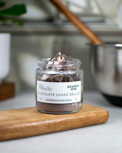 Chocolate Lover Deluxe Mini | Dessert Line Candle - Amaryllis Custom CraftsCandleAmaryllis Custom Crafts