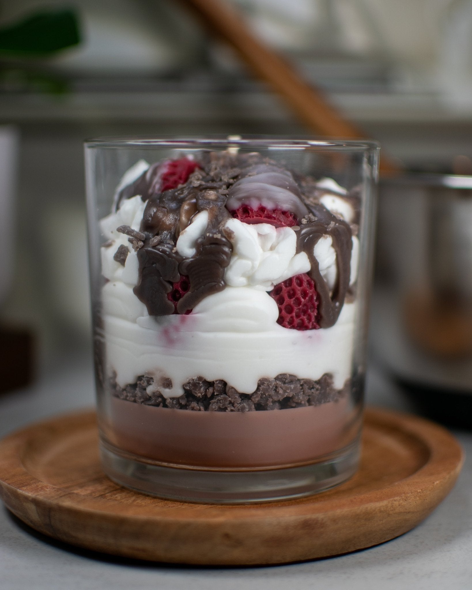 Chocolate Strawberry | Dessert Line Candle - Amaryllis Custom CraftsCandleAmaryllis Custom Crafts