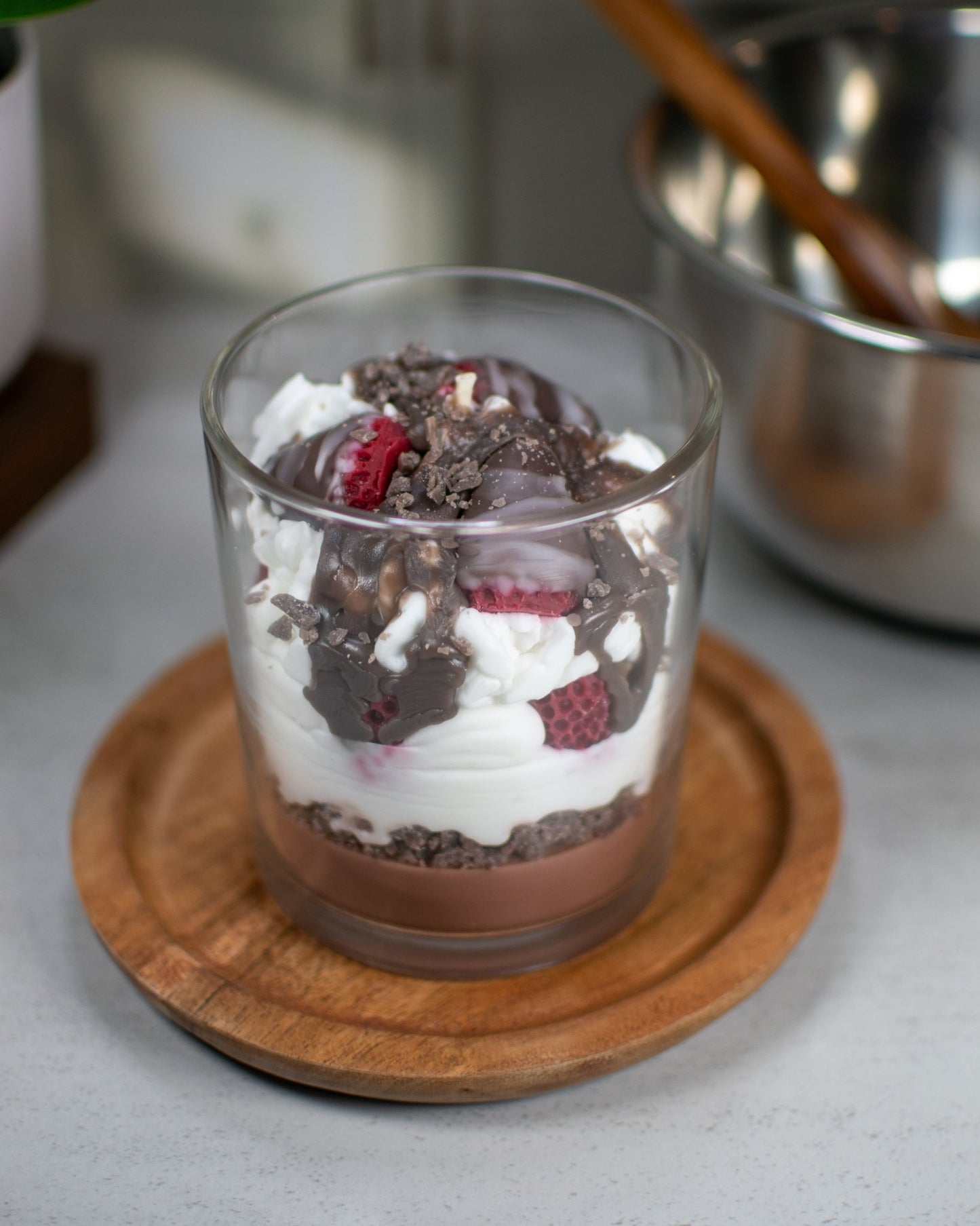 Chocolate Strawberry | Dessert Line Candle - Amaryllis Custom CraftsCandleAmaryllis Custom Crafts