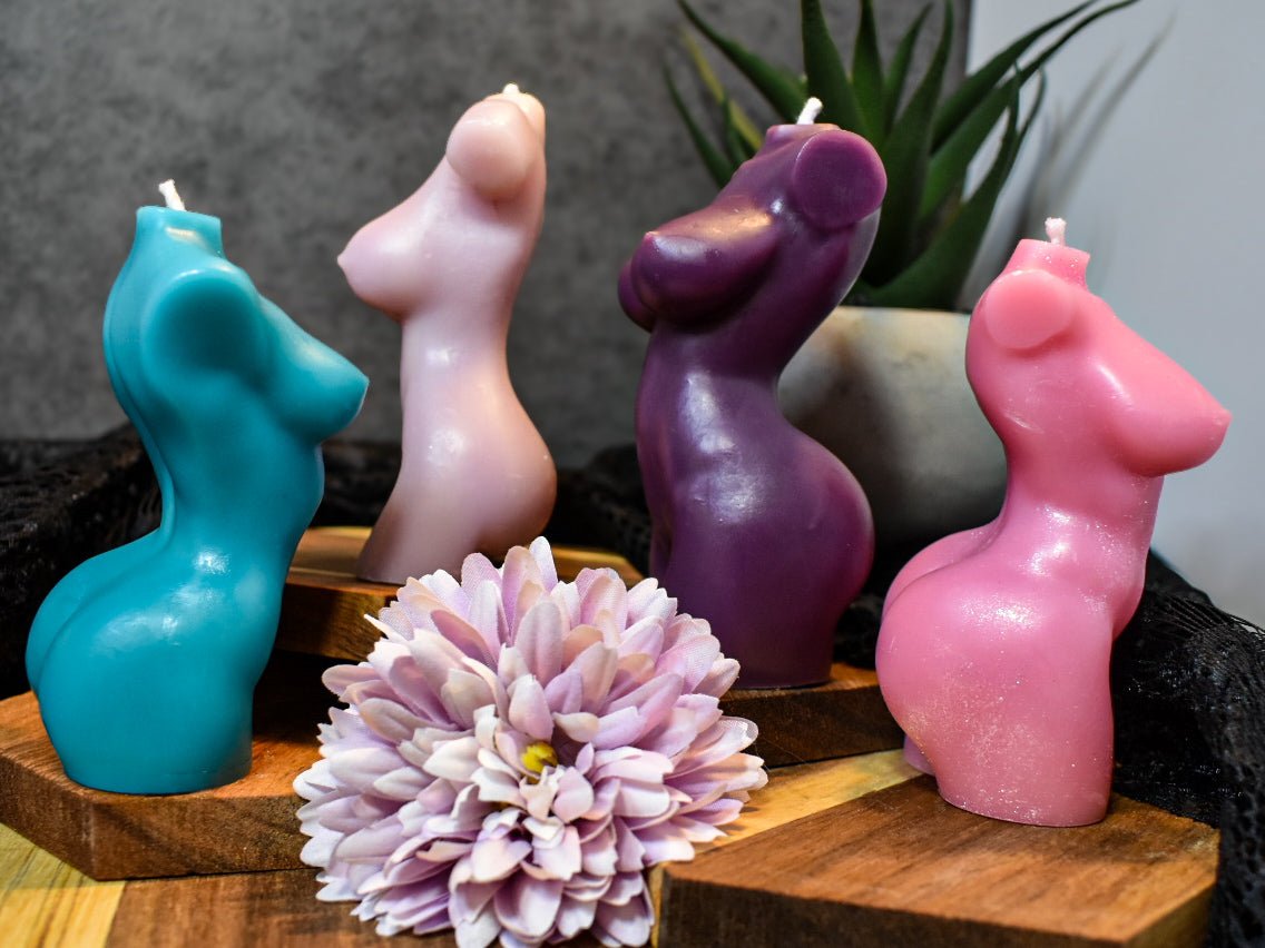 Female Body Candle - Amaryllis Custom CraftsPillar CandleAmaryllis Custom Crafts