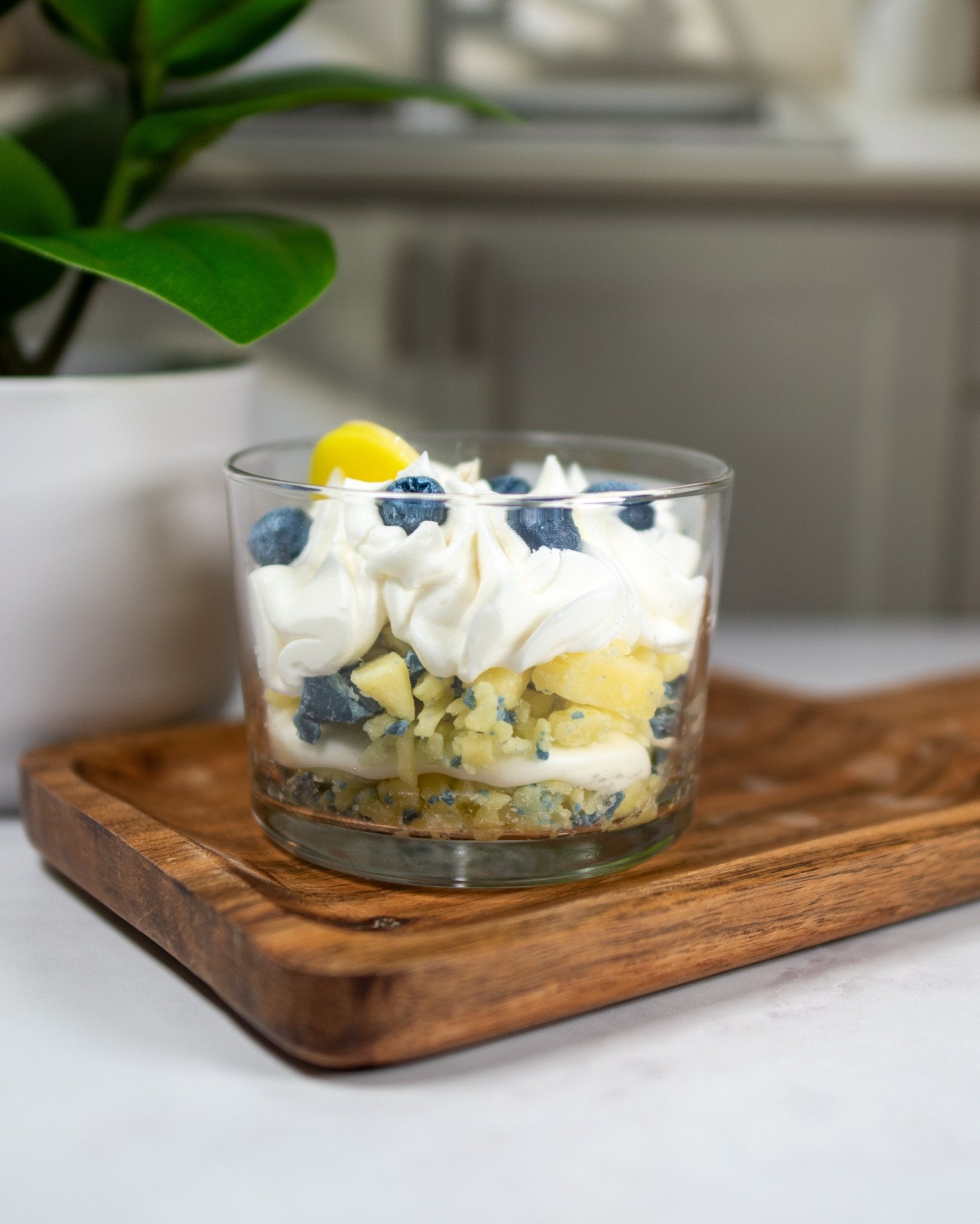 Lemon Blueberry Crumble Mini | Dessert Line Candle - Amaryllis Custom CraftsCandleAmaryllis Custom Crafts