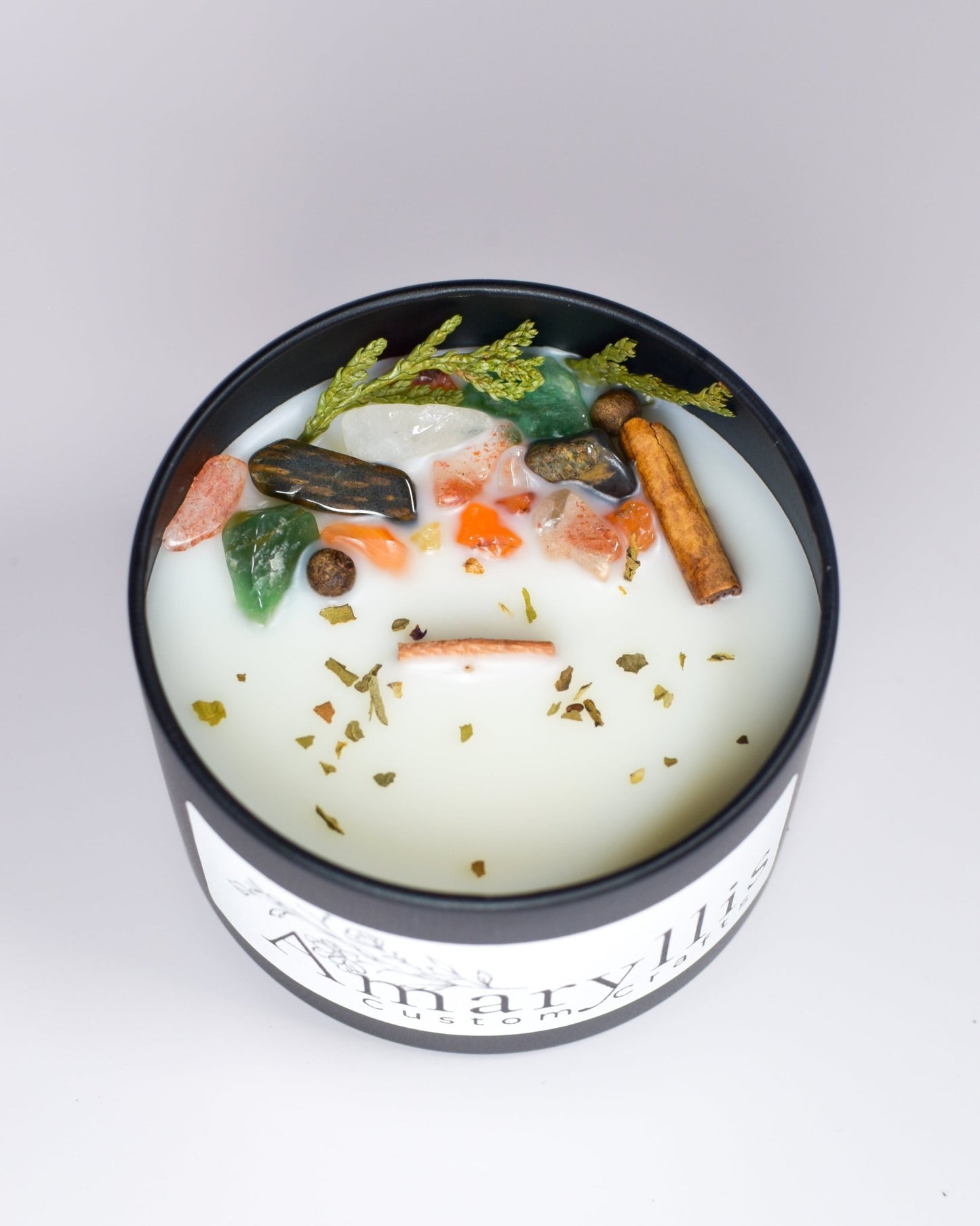 Money Manifestation Spell Candle - Amaryllis Custom CraftsCandleAmaryllis Custom Crafts