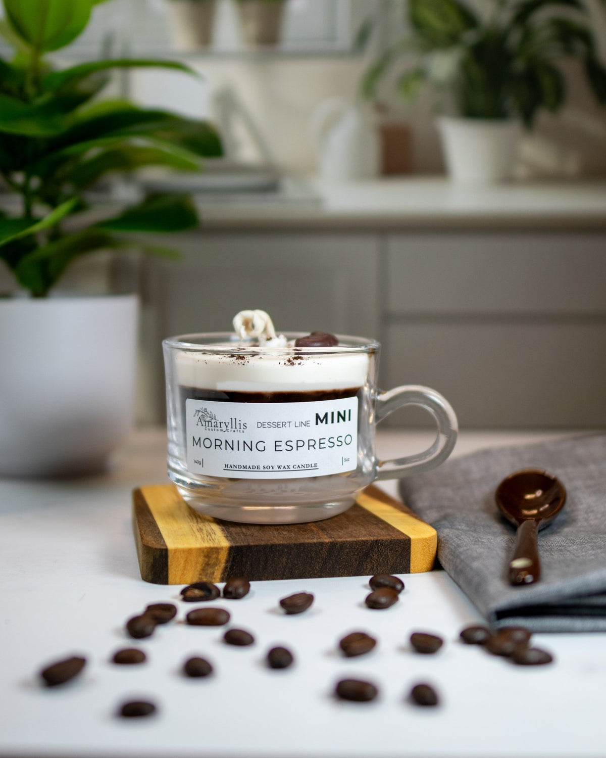 Morning Espresso Mini | Dessert Line Candles - Amaryllis Custom CraftsCandleAmaryllis Custom Crafts