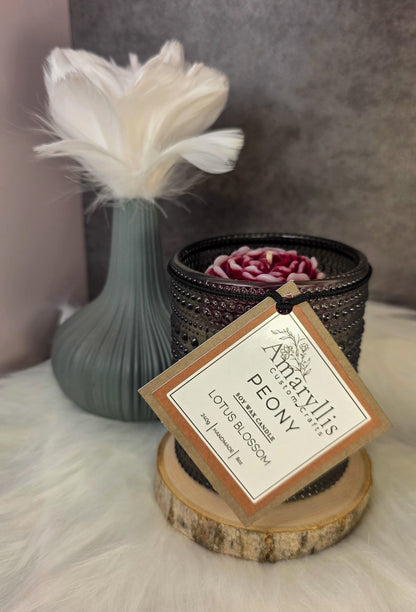 Peony Jar Candle - Amaryllis Custom CraftsCandleAmaryllis Custom Crafts