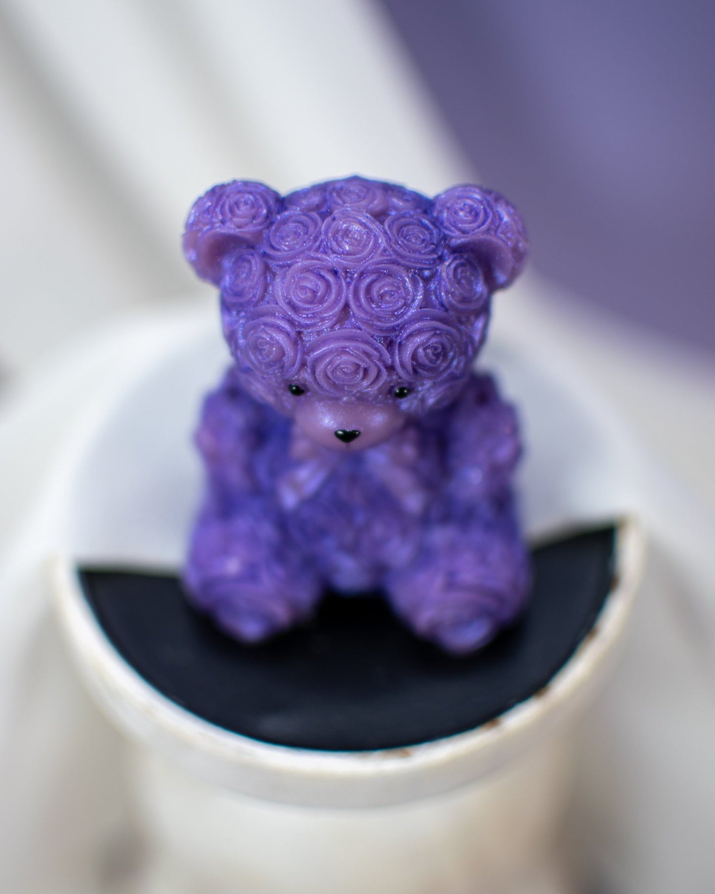 Rose Teddy Bear | Miniature Candles - Amaryllis Custom CraftsPillar CandleAmaryllis Custom Crafts
