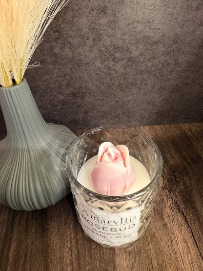 Rosebud Color Changing Candle - Amaryllis Custom CraftsCandleAmaryllis Custom Crafts