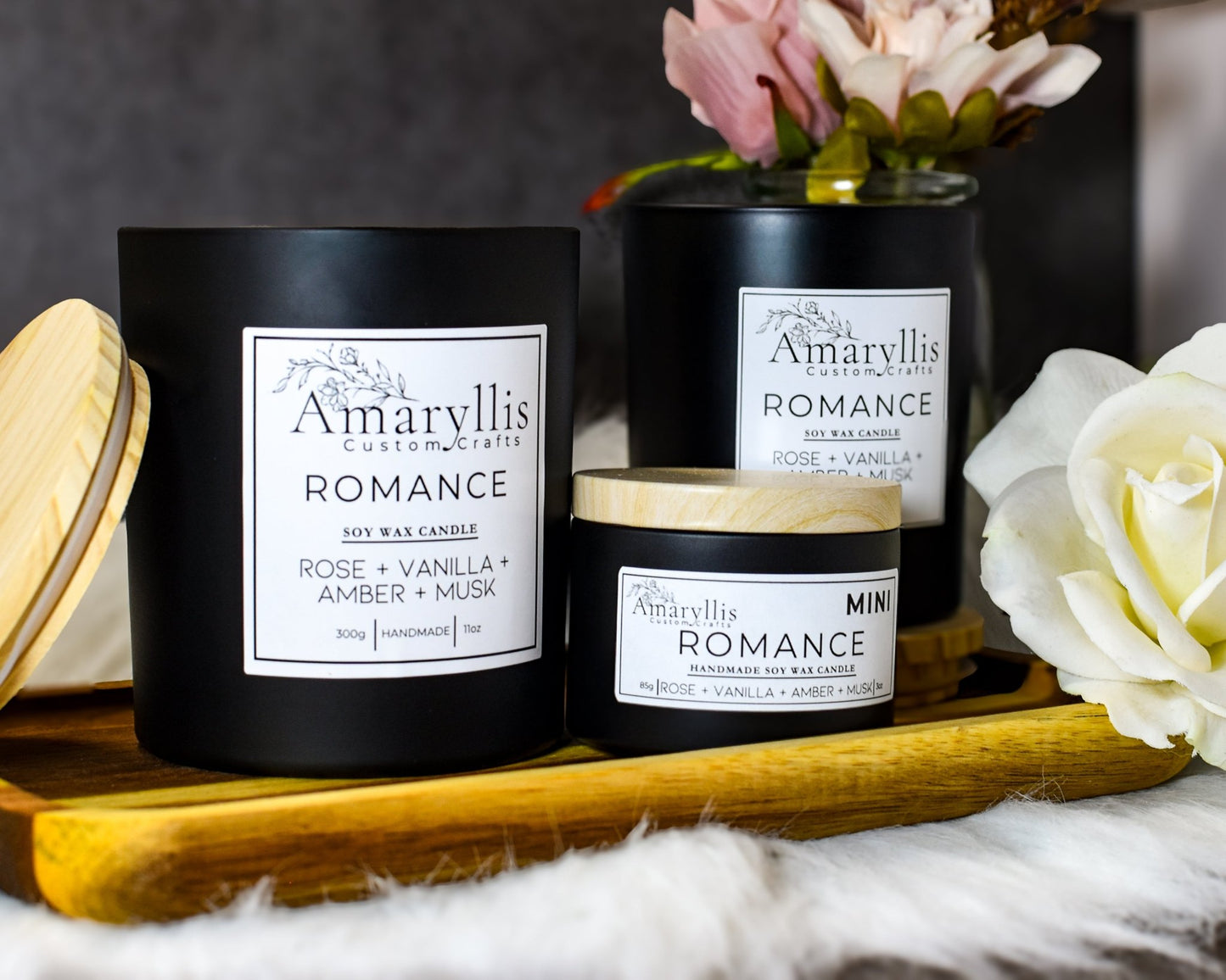 Signature Collection Jar Candles - Amaryllis Custom CraftsCandleAmaryllis Custom Crafts