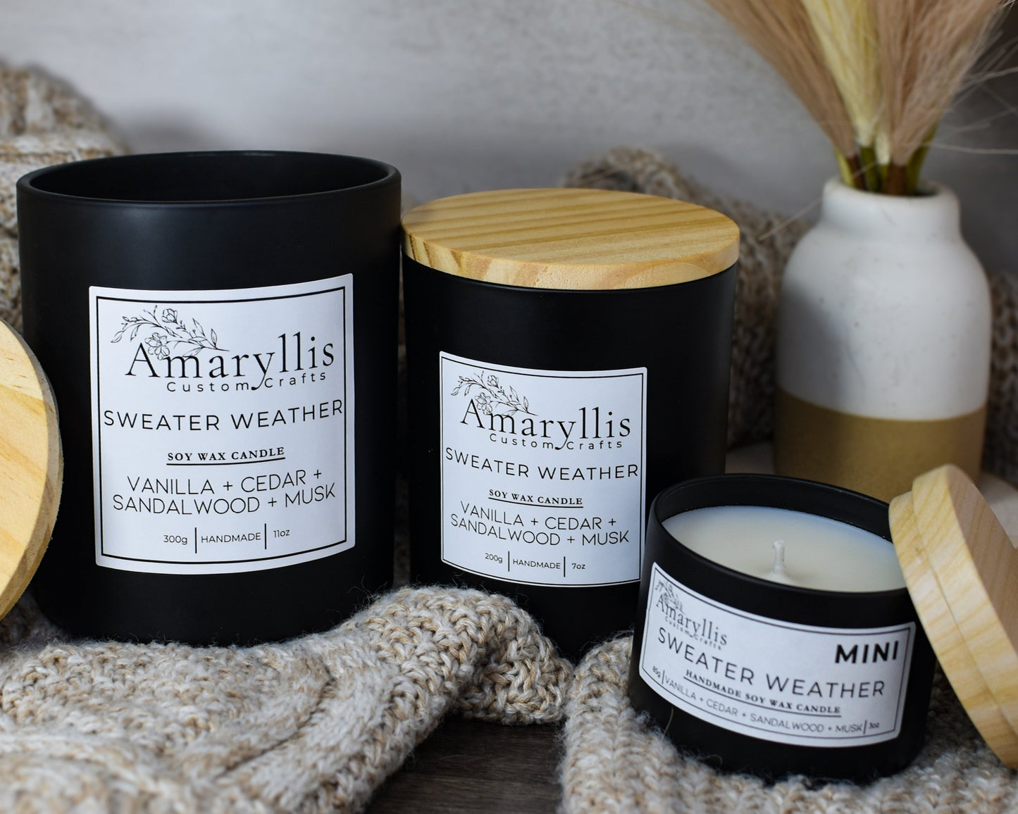 Signature Collection Jar Candles - Amaryllis Custom CraftsCandleAmaryllis Custom Crafts